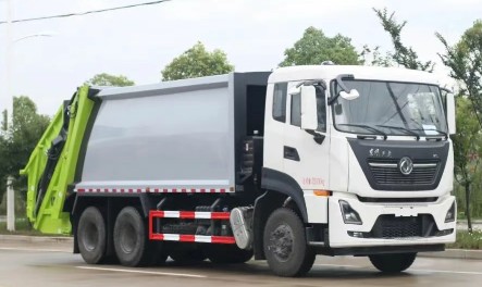 東風天龍國六18-20方壓縮式垃圾車_壓縮式垃圾車生產廠家